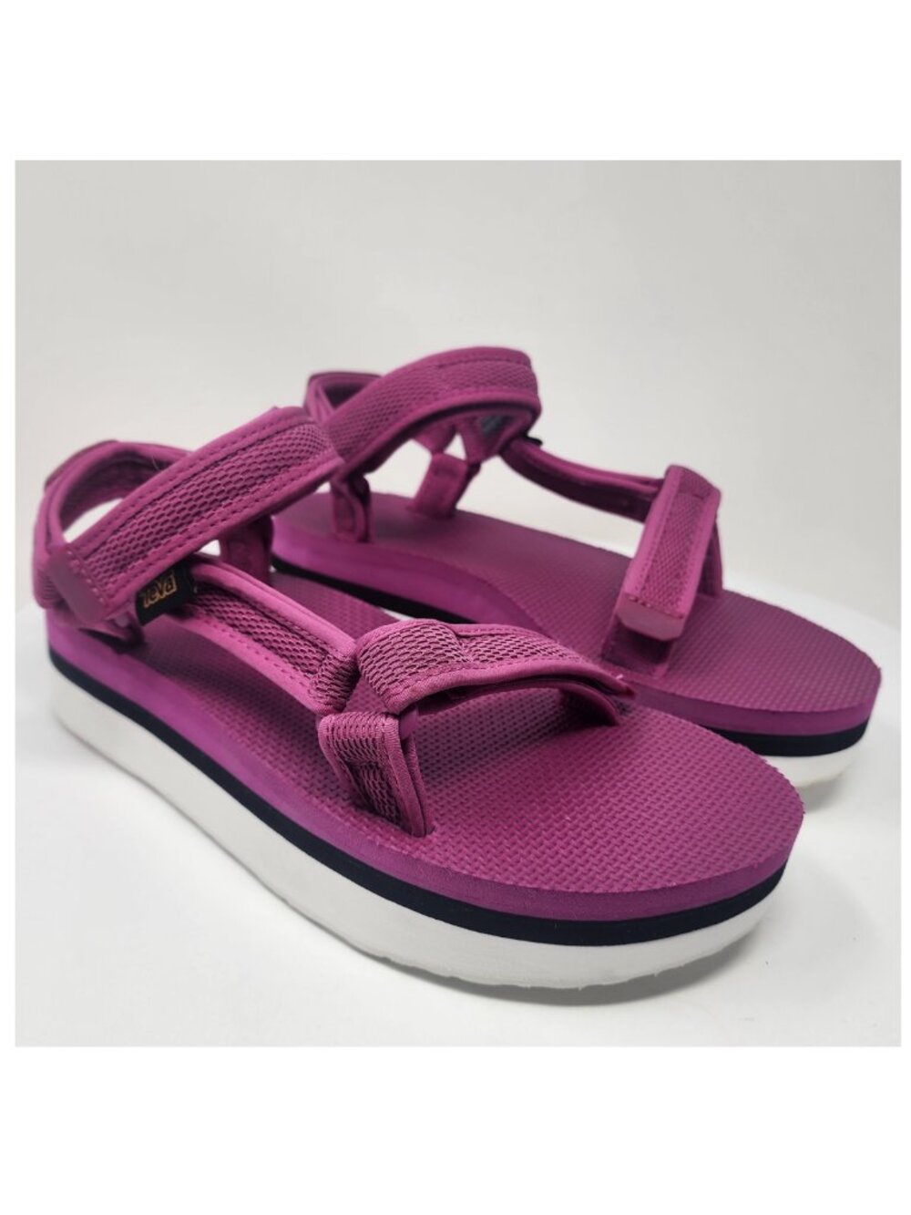 Teva Flatform Universal Mesh Platform Sandal Women 9 Fuchsia Pink 1102451